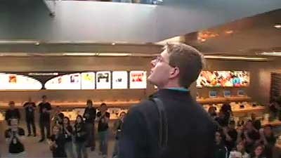 AppleStore 5th Ave Erster Besucher